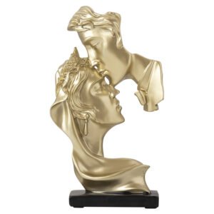 Nordic Light Luxury Couple Kissing Avatar Resin Decoration Creative Home Wine Cabinet Entrance TV Cabinet Desktop Decoration