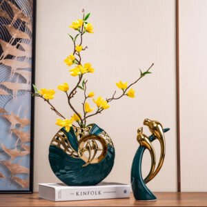 Nordic simple living room porch wine cabinet small ornaments home accessories creative post-modern light luxury style coffee table decorations